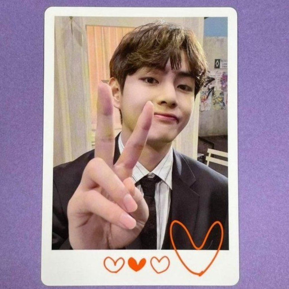 BTS V Permission To Dance Mini Special Official Photocard